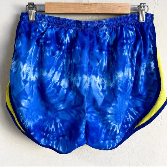 Nike Blue Water Tie-Dye Print Dri-Fit Shorts - Picture 2 of 5